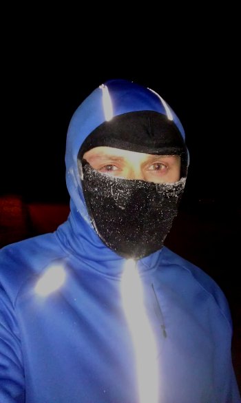 Trening przy -18 stopniach